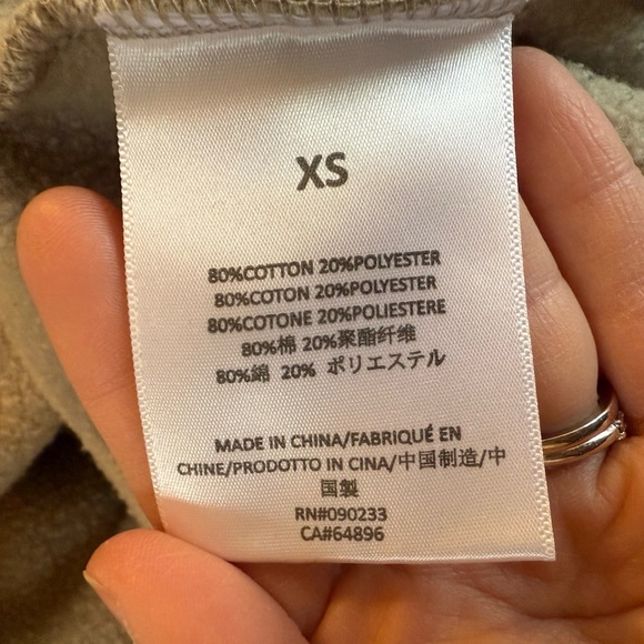 Essentials fear of God women’s full zip sweatshirt XS excellent condition - Picture 5 of 6